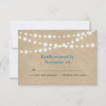 Destino RSVP de las luces Twinkle