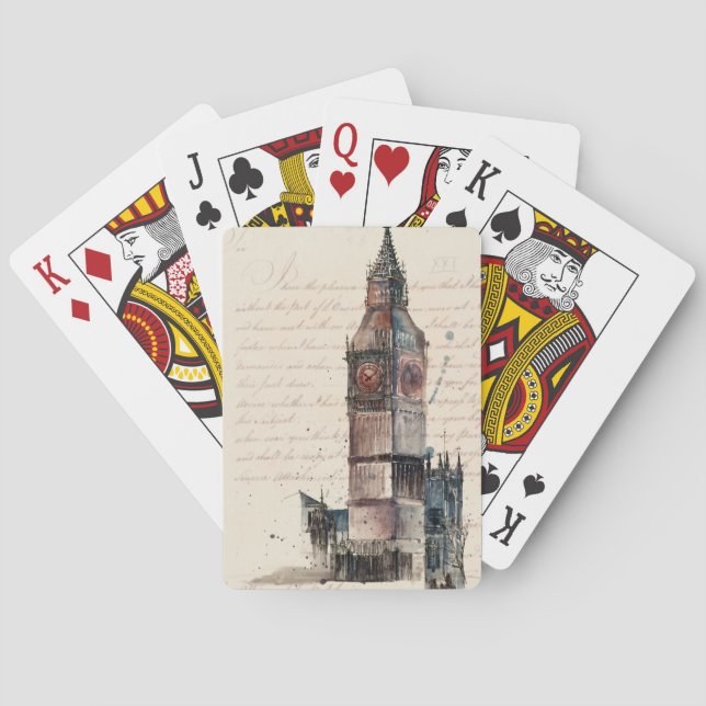 Destinos | Cartas antiguas del Big Ben (Reverso)