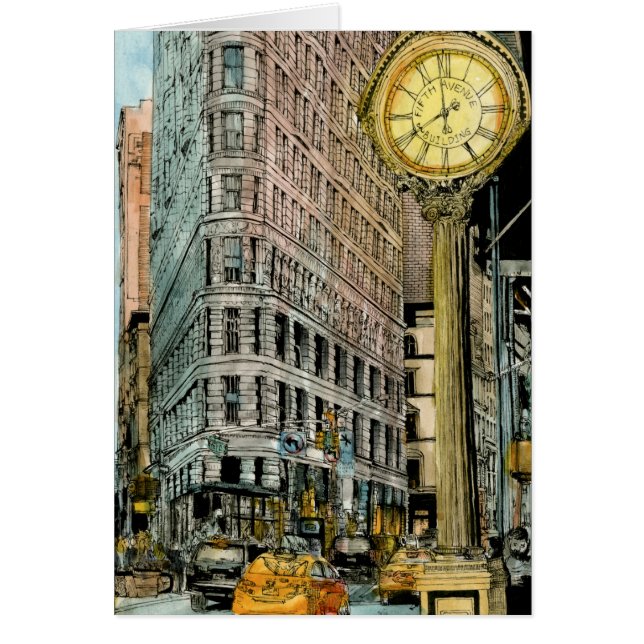 Destinos | Vintage Quinta Avenida Clock (Frente)