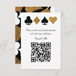 Destiny Gold Las Vegas Boda Código QR Respuesta