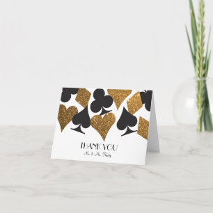 Destiny Las Vegas Gracias Tarjeta Faux Gold Purpur