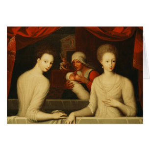 d'Estrees de Gabrielle y su hermana