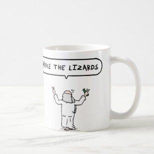 DESTROCE la taza de café de los LAGARTOS