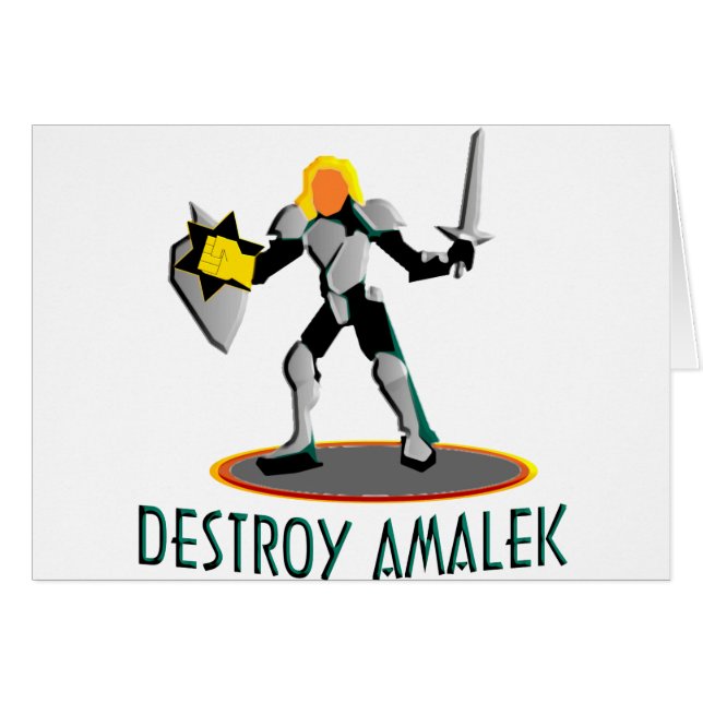 Destroy Amalek (Anverso (Horizontal))
