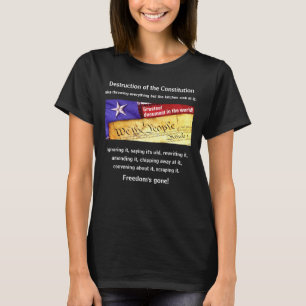 Destrucción de la camiseta de la Constitución (osc