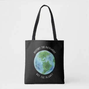 Destruir el patriarcado, no la bolsa del planeta
