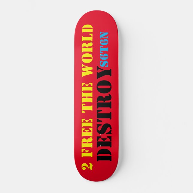DESTRY SATAN Skateboard (Anverso)