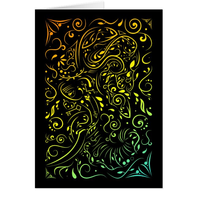 desvanecimiento de verano ornamental de elefantes (Frente)