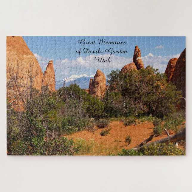 Desvils Garden Utah Jigsaw Puzzle (Horizontal)