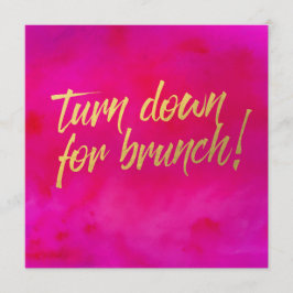 Desvío por la invitación de Brunch Pearl Shimmer