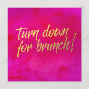 Desvío por la invitación de Brunch Pearl Shimmer