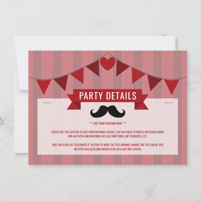 Detalle de cumpleaños de los niños Posters de circ (Anverso)