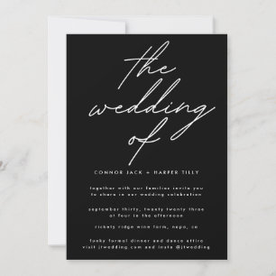 Detalle de la invitación a matrimonio Código QR NE