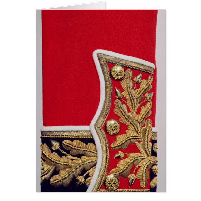 Detalle de la manga de un uniforme del ejército (Frente)