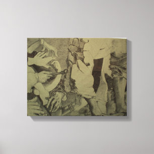 Detalle de Rollo de Fragmentos de Arte por P Baud