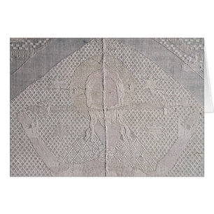 Detalle de un altarcloth con Cristo de