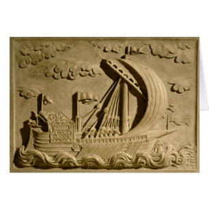 Detalle de un buque de guerra veneciano