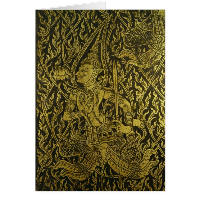 Detalle de un gabinete tailandés (Frente)