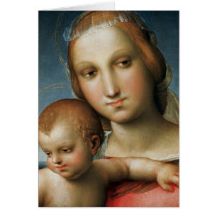 Detalle de <Virgin and Child> Atribuido a Rapha