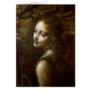 Detalle del ángel, de la Virgen del