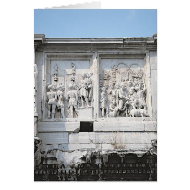 Detalle del arco de Constantina (Frente)