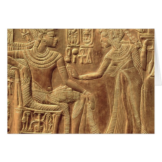 Detalle del santuario dorado de Tutankhamun (Anverso (Horizontal))