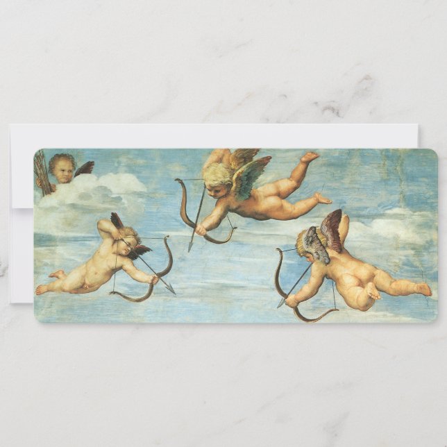 Detalle del Triunfo de Galatea con ángeles de Raph (Anverso)