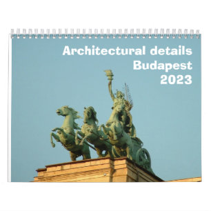 Detalles arquitectónicos - Budapest - Calendario 2
