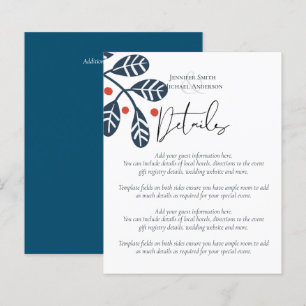 Detalles de Boda con Presupuesto Plantilla de Anex