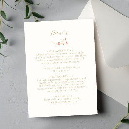 Detalles de Flor salvaje y Boda de marfil