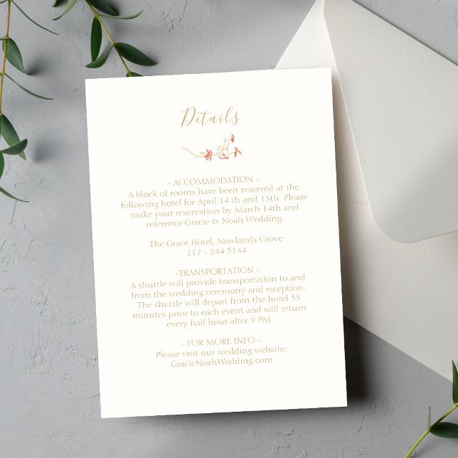 Detalles de Flor salvaje y Boda de marfil (Subido por el creador)