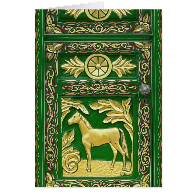 Detalles de la puerta gitana (Frente)