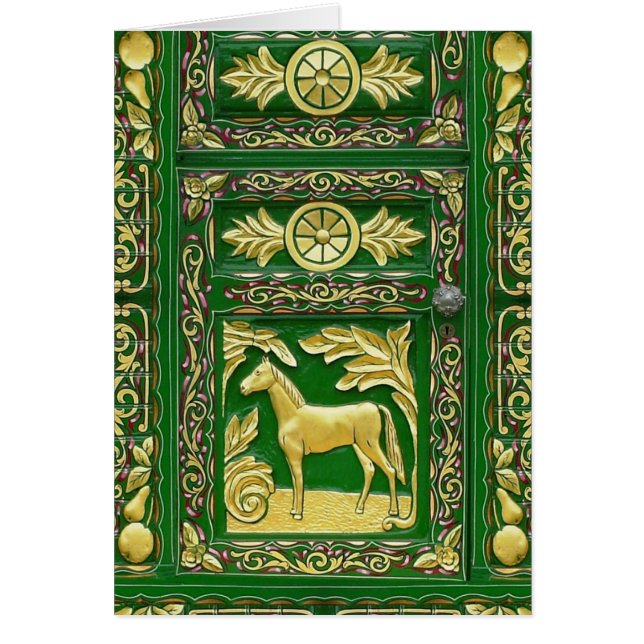 Detalles de la puerta gitana (Frente)