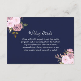 Detalles de la recepción de boda floral de oro ros