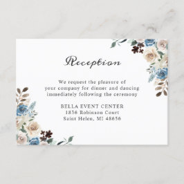 Detalles de la recepción de Bohemia Rústica Floral