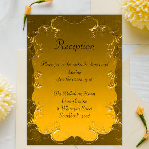 Detalles de la recepción de la boda de la abuela d