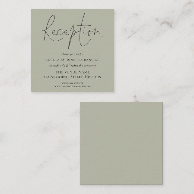 Detalles de la recepción de la boda de un sabio li (Anverso / Reverso)