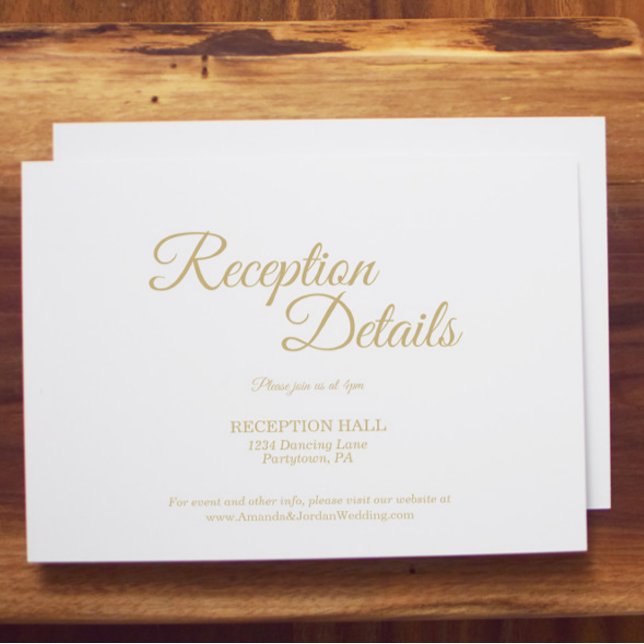 Detalles de recepción de caligrafía de oro simple (Subido por el creador)