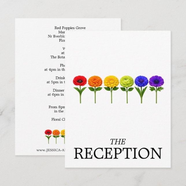 🌈DETALLES DE RECEPCIÓN LGBTQ Prosperar Juntos  (Anverso / Reverso)