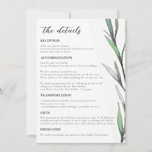 Detalles del Boda de Atenas   Invitación de skylin