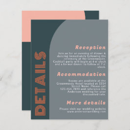 Detalles del Boda Groovy Arch Retro