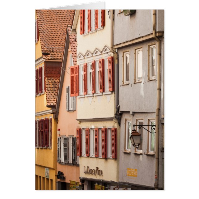 Detalles del edificio del casco antiguo (Frente)