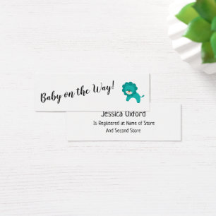 Detalles del Registro de Regalos con Tarjetas de M