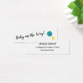 Detalles del Registro de Regalos con Tarjetas de V