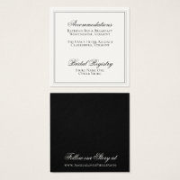 Detalles elegantes de Boda blanco y negro