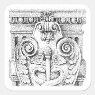 DETALLES Grandes Pegatinas Cuadrados