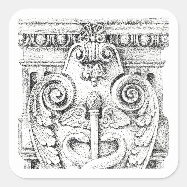 DETALLES Grandes Pegatinas Cuadrados (Anverso)