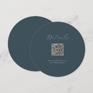 Detalles grises Invitaciones apilables de tarjetas