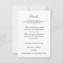 detalles tarjeta invitación de boda paquete