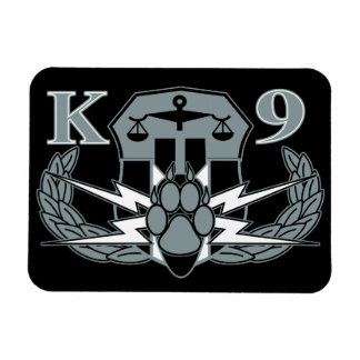 Detección de explosivos K-9 Imán de insignia